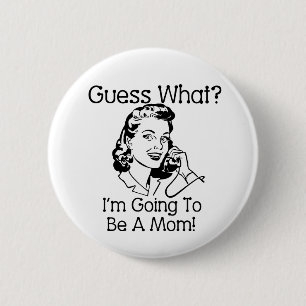Eine Mama Schwarz werden Button