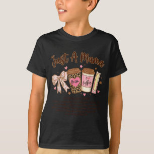 Eine Mama-String-Käse-Ära-Kaffee-Mutter-Tag-Kokett T-Shirt