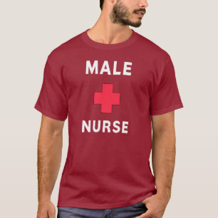 Eine männliche Krankenschwester T-Shirt