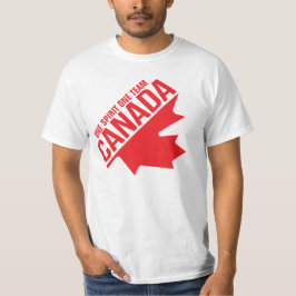 Eine Mannschaft aus Kanada drehte sich um T - Shir T-Shirt