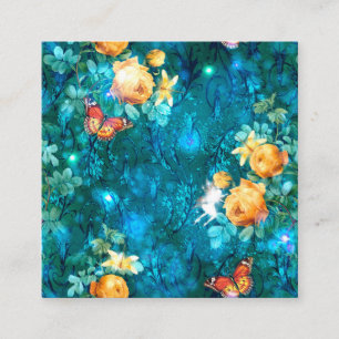 Eine Märchen im Design der Gartenreihe 11 Begleitkarte