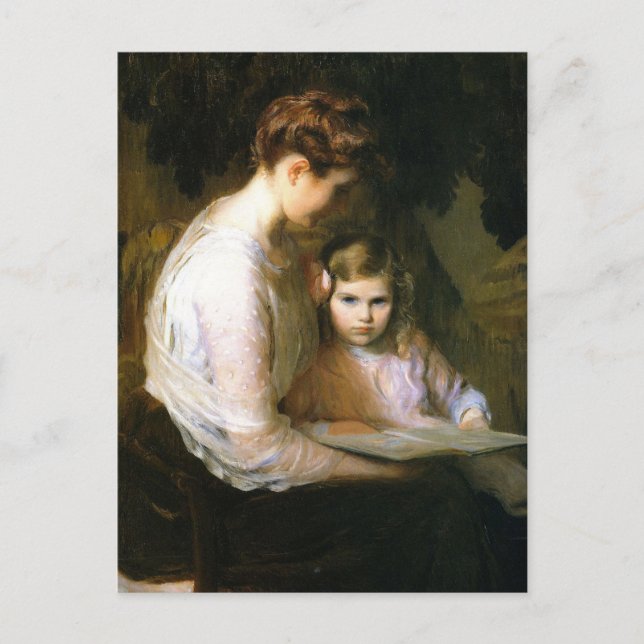 Eine Märchen von Lilla Cabot Perry Postkarte (Vorderseite)