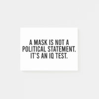 Eine Maske ist keine politische Aussage
