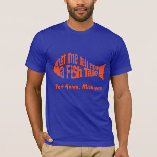 Eine maßgeschneiderte Fischgeschichte T-Shirt