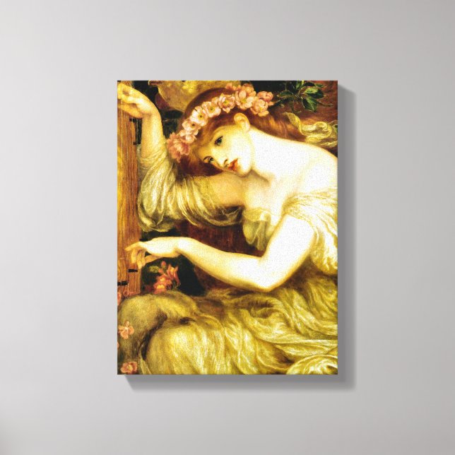 Eine Meereszauber vor Raphaelite 1877 Leinwanddruck (Vorderseite)