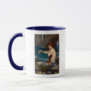 Eine Meerjungfrau, ca. 1900 von John Waterhouse Tasse