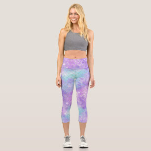 Eine Meerjungfrau-Galaxie-Serie Design 11 Capri Leggings