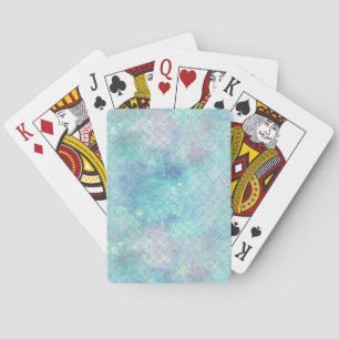 Eine Meerjungfrau-Galaxie-Serie Design 2 Spielkarten