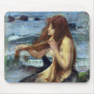 Eine Meerjungfrau (Studie) Mousepad
