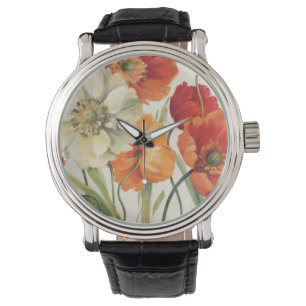 Eine Melodie der Poppies Armbanduhr