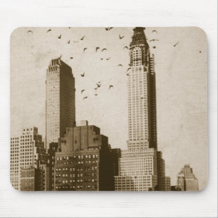 Eine Menge des Vogelfliegens Mousepad