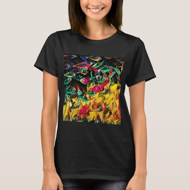 Eine Menge Fisch T-Shirt (Vorderseite)