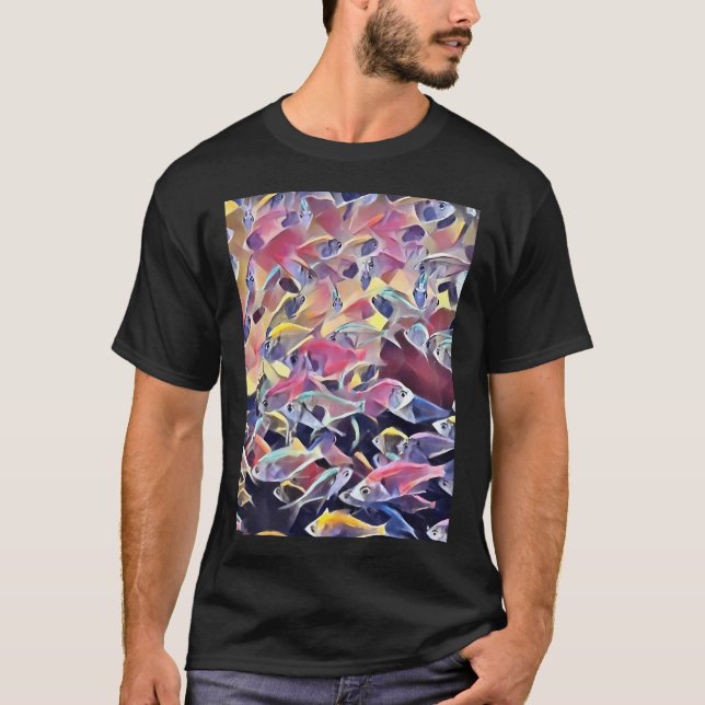 Eine Menge Fisch T-Shirt (Vorderseite)
