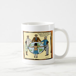Eine Menschheit Kaffeetasse
