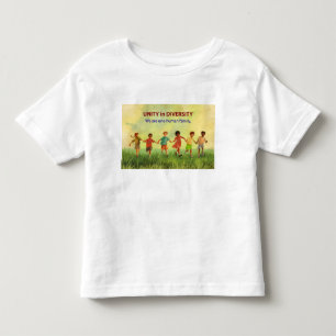 Eine menschliche Familie Kleinkind T-shirt