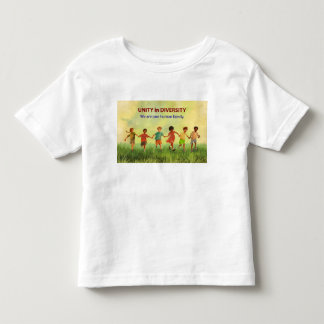 Eine menschliche Familie Kleinkind T-shirt