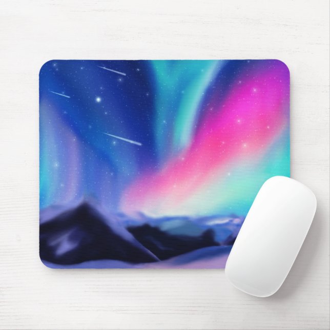 Eine Million Aurora Dreams Mouse Pad Mousepad (Mit Mouse)