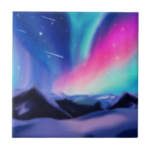 Eine Million Aurora Träume Fliese