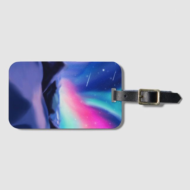 Eine Million Aurora Träume Gepäckanhänger (Vorderseite (Horizontal))