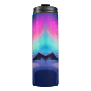 Eine Million Aurora Träume Thermosbecher