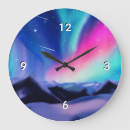 Eine Million Aurora träumt große Uhr