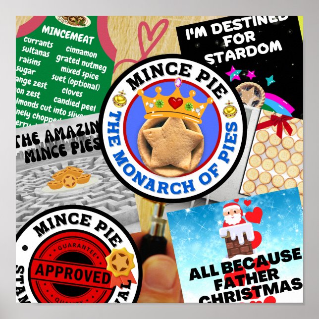 Eine Mini-Montage unter dem Glass Poster (Vorne)