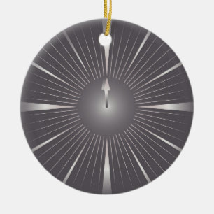 eine Minute Keramikornament