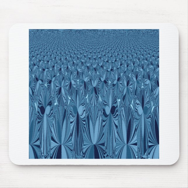 Eine Mischung aus Blau Mousepad (Vorne)