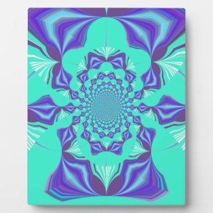 Eine Mischung aus Kaleidoskop und Mandala Art! Fotoplatte