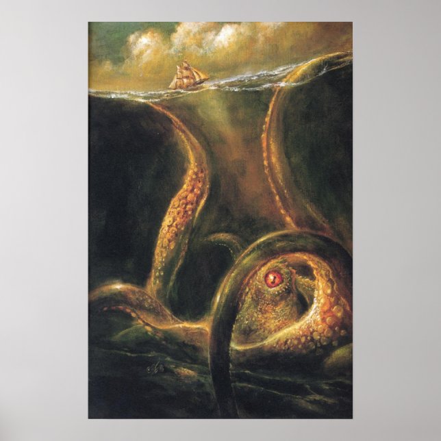 Eine Mit Augen Hölle auf dem Meer Poster (Vorne)