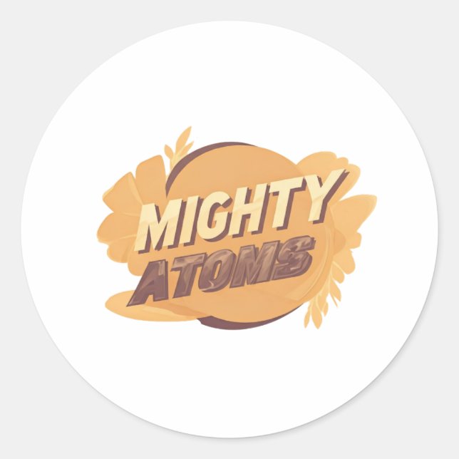 Eine moderne Hommage an Frauen Runder Aufkleber (Vorderseite)