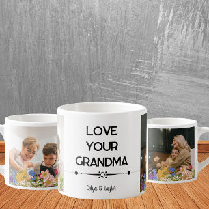 Eine moderne Tasse für Fotosammlungen in Oma