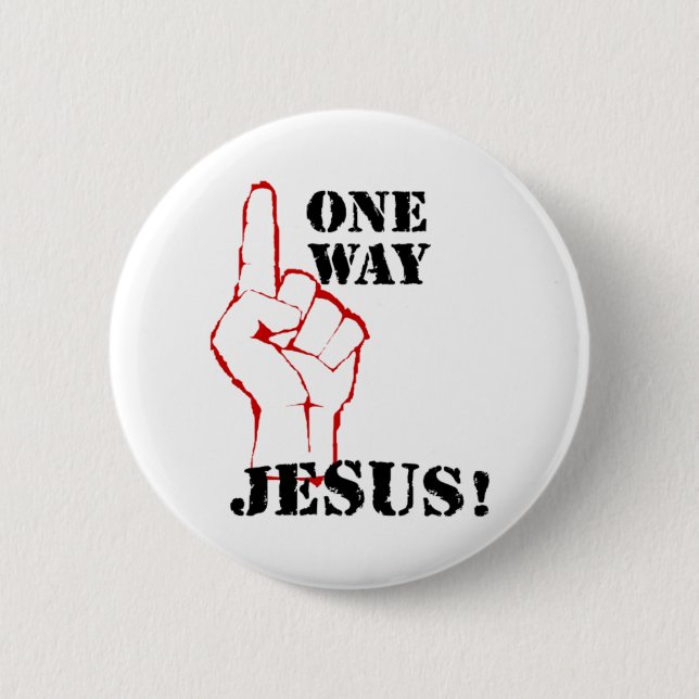 Eine Möglichkeit Jesus Button (Vorderseite)