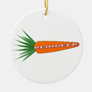Eine Möhre für Weihnachtsschmuck
