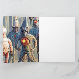 Eine monströse Feier Karte