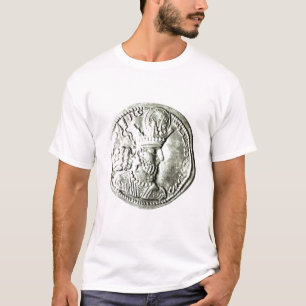 Eine Münze, die Profil von Shapur II darstellt, T-Shirt