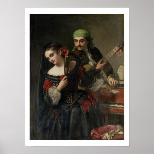 Eine Musikstunde in Sevilla Poster