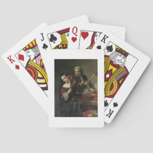 Eine Musikstunde in Sevilla Spielkarten