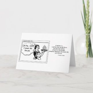 Eine Mutter ist… Karte