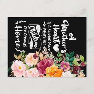 Eine Mutter ist wie ein Geschenk für Blume, ein Mu Postkarte