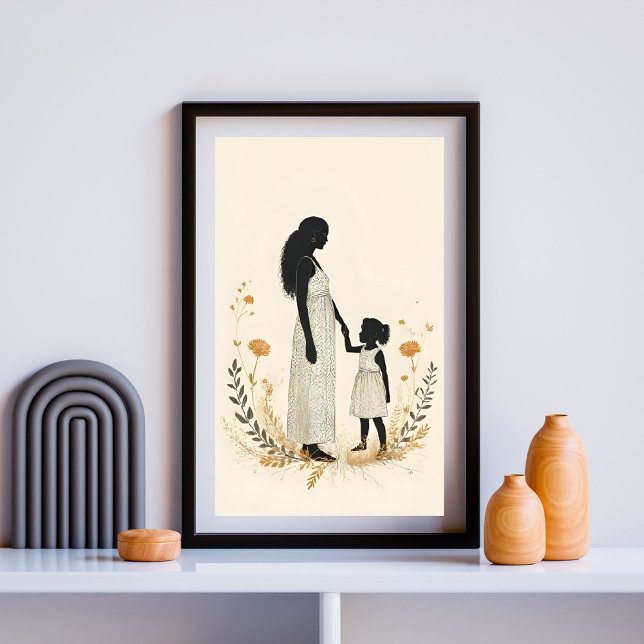 Eine Mutter sanfte Stärke III Poster (Von Creator hochgeladen)
