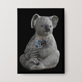 Eine Mutter verkneifen Button