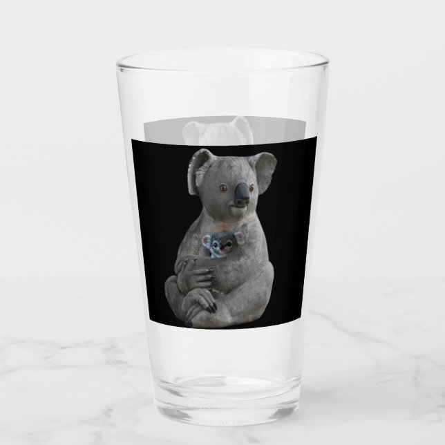 Eine Mutter verkneifen Glas (Vorderseite)