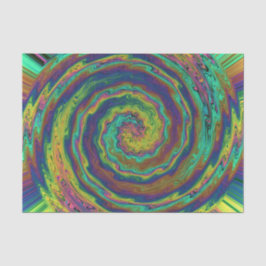 Eine mystische Explosion von Farben Seidenpapier