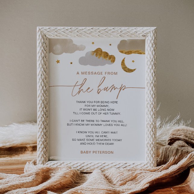 Eine Nachricht vom Klumpensymbol - Twinkle Little  Poster (Von Creator hochgeladen)