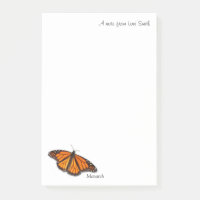 Eine Nachricht von ... Monarch Butterfly Notepad