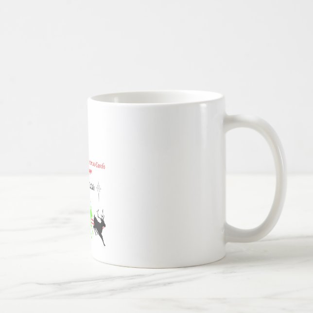 Eine Nacht der Weihnachtslieder und Songs Hakunama Kaffeetasse (Rechts)