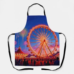 Eine Nacht festlicher Lichteffekte Schürze