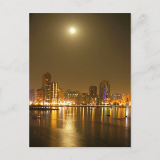 Eine Nacht in Dubai Postkarte