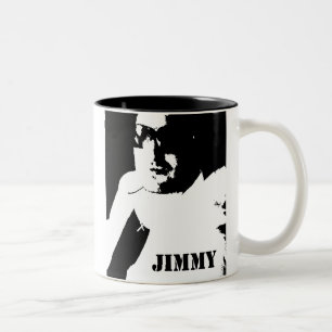 Eine Nacht mit Jimmy-Tasse Zweifarbige Tasse